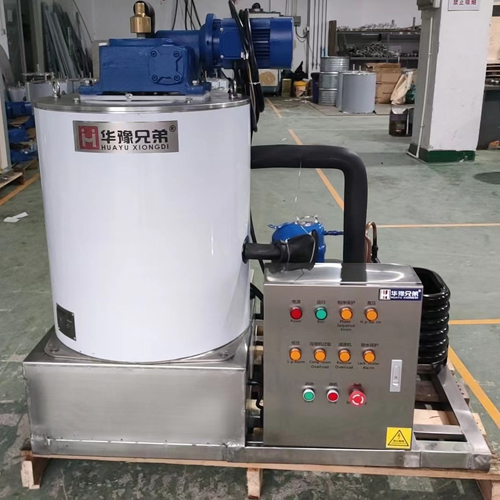 海水片冰機交付青島某漁船